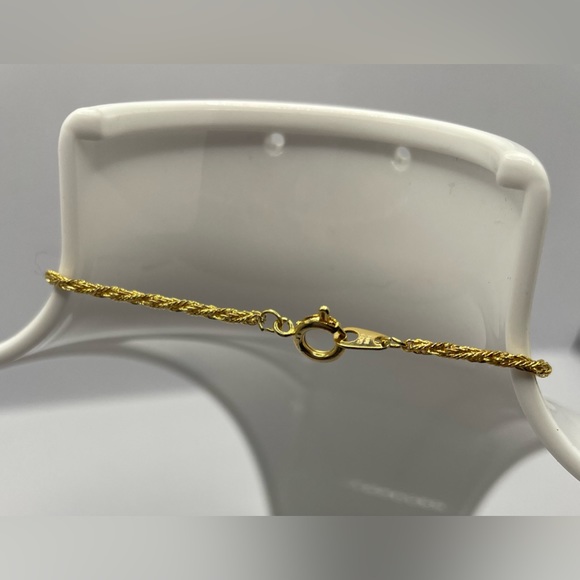 Vintage Stunning Faux Seed Pearl Ball Pendant & Chain Gold Tone - Picture 7 of 8